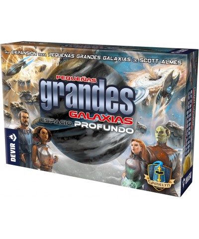 Devir BGGALESP. Juego de Mesa Pequeñas Grandes Galaxias "Espacio Profundo". 1-5 jug +14 años