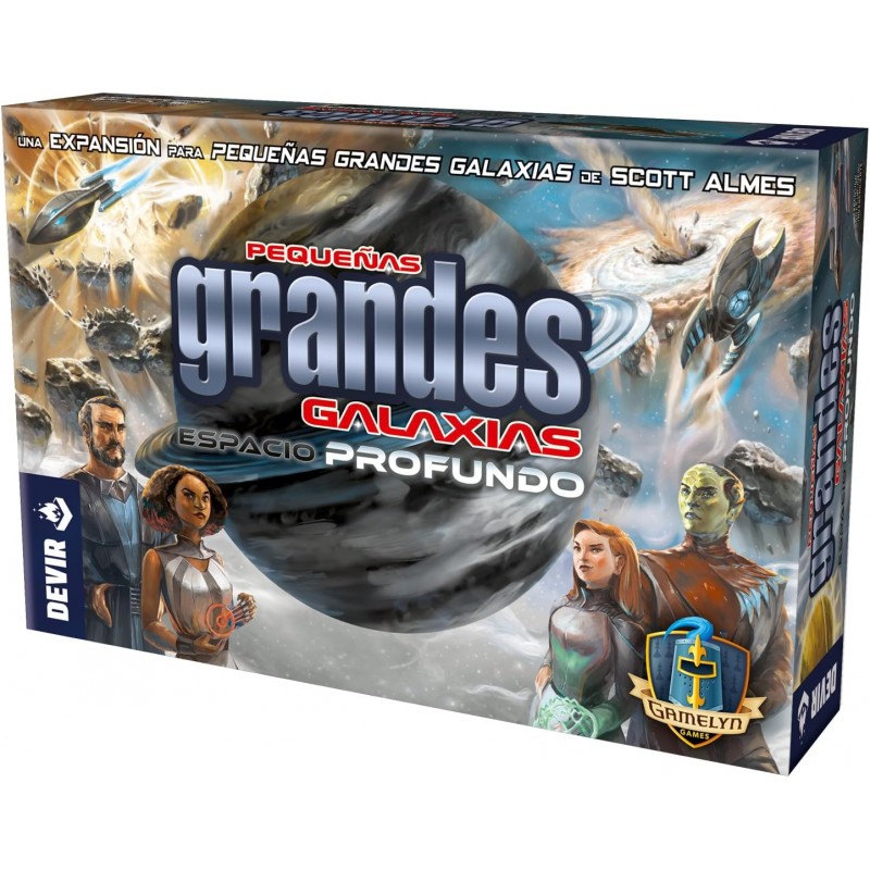 Devir BGGALESP. Juego de Mesa Pequeñas Grandes Galaxias "Espacio Profundo". 1-5 jug +14 años