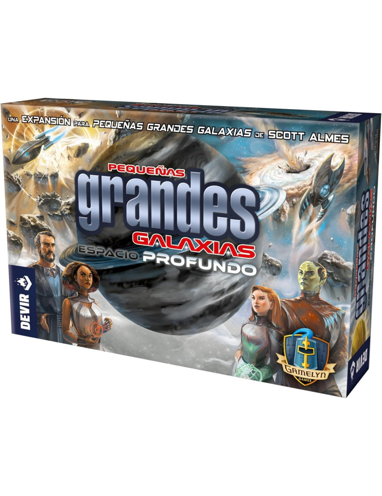 Devir BGGALESP. Juego de Mesa Pequeñas Grandes Galaxias "Espacio Profundo". 1-5 jug +14 años