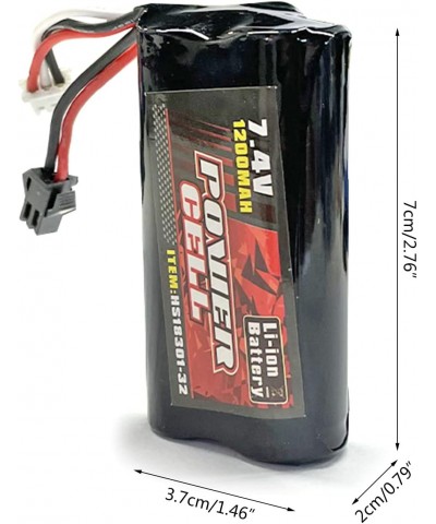 HS18301. Bateria Lipo 7,4V. 1200Mah 120C. Especial radiocontrol, coches, lanchas. 1/10