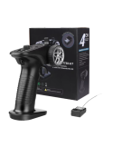 Emisora Radiocontrol TX4 . 4 Canales. 2,4Ghz. con Receptor y Cristales