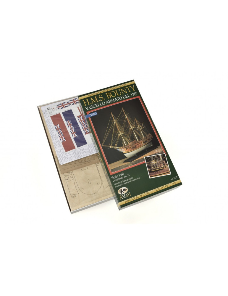 Amati 1432. Kit de Montaje H.M.S. Bounty. Escala 1/60