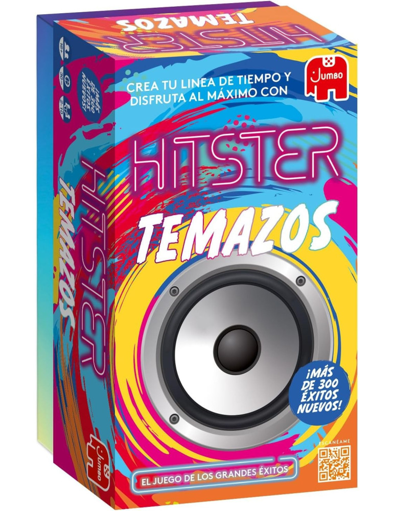Diset 19956. Juego Hitster Temazos. +16 De 2 a 10jg