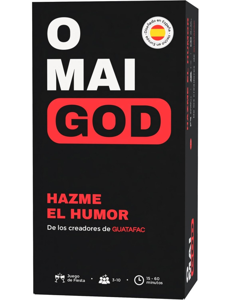 Asmodee LCOMG01ES Juego Omaigod. 3-10 jug. +16 años