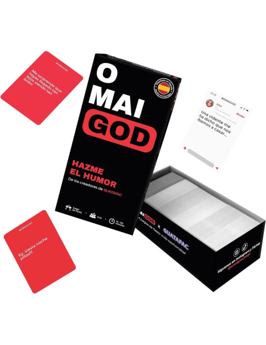 Asmodee LCOMG01ES Juego Omaigod. 3-10 jug. +16 años