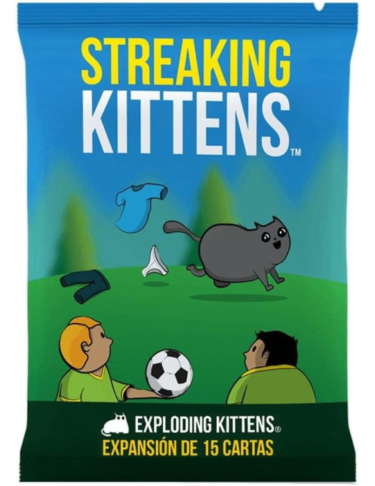 Asmodee EKIEK05ES Juego Streaking Kittens. +7 años