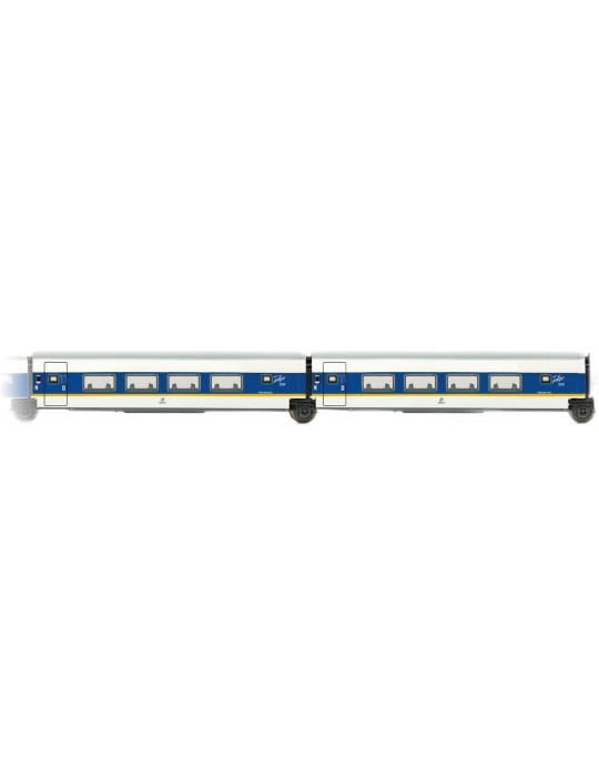 Arnold HN4463. Set de 2 coches TALGO 200 adicionales de segunda clase. Escala N
