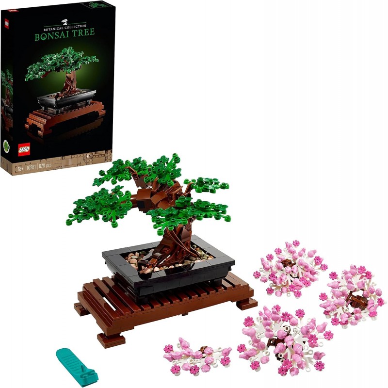 Lego 10281 The Botanical Collection. Bonsái. 878 piezas