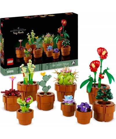 Lego 10329 The Botanical Collection. Plantas diminutas. 758 piezas