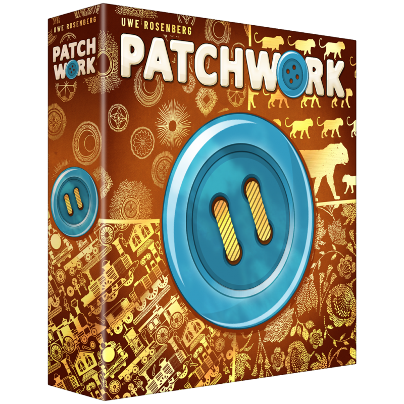 Asmodee LKGPAN10ES Juego Patchwork Décimo Aniversario. 1-2 jug. +8 años