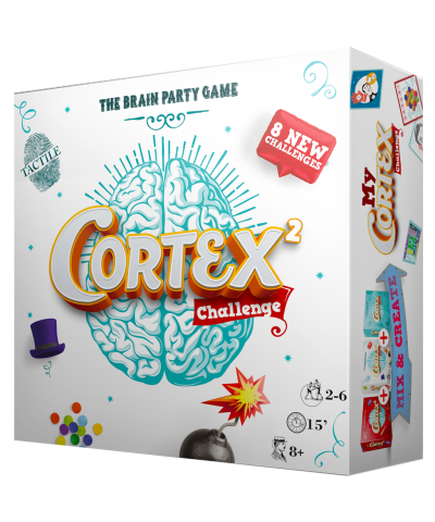 Asmodee CORCH02ESPT Juego Cortex 2 Challenge. 2-6 jug. +8 años