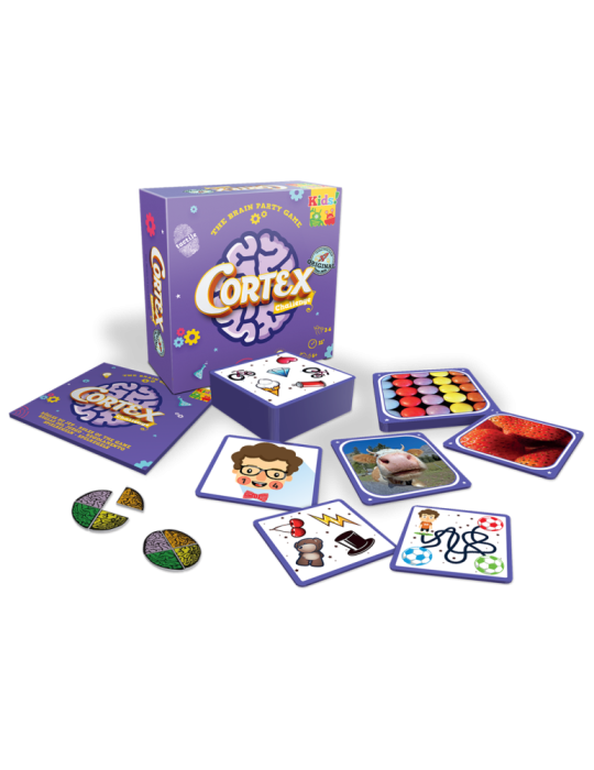 Asmodee COR02ML Juego Cortex Kids. 2-6 jug. +6 años