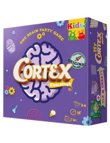 Asmodee COR02ML Juego Cortex Kids. 2-6 jug. +6 años