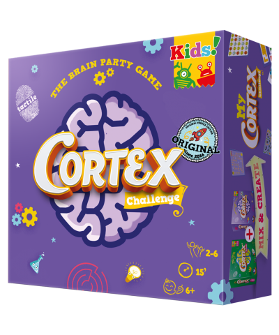 Asmodee COR02ML Juego Cortex Kids. 2-6 jug. +6 años