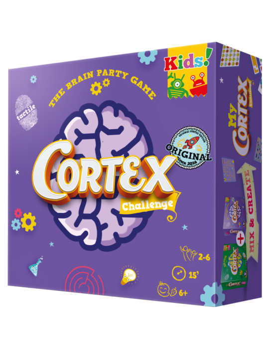 Asmodee COR02ML Juego Cortex Kids. 2-6 jug. +6 años