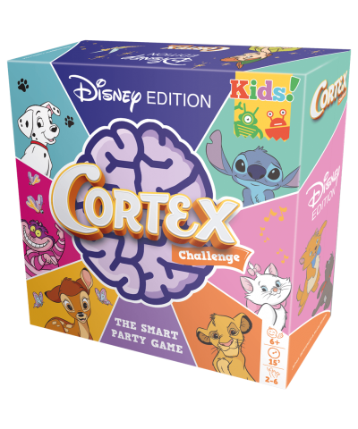 Asmodee CORDIC01ML Juego Cortex Kids Disney Edition. 2-6 jug. +6 años