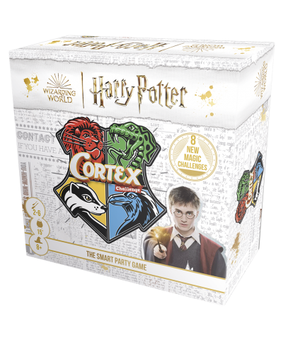 Asmodee CORHP01ESPT Juego Cortex Harry Potter. 2-6 jug. +8 años