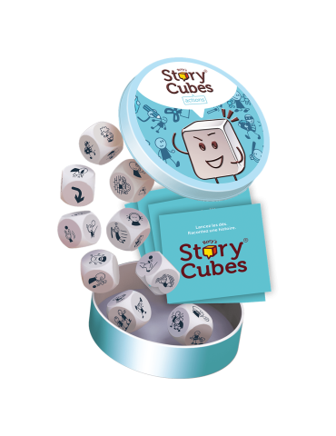 Asmodee ASMRSC302ML1 Juego Story Cubes: Acciones. +1 jug. +6 años 2