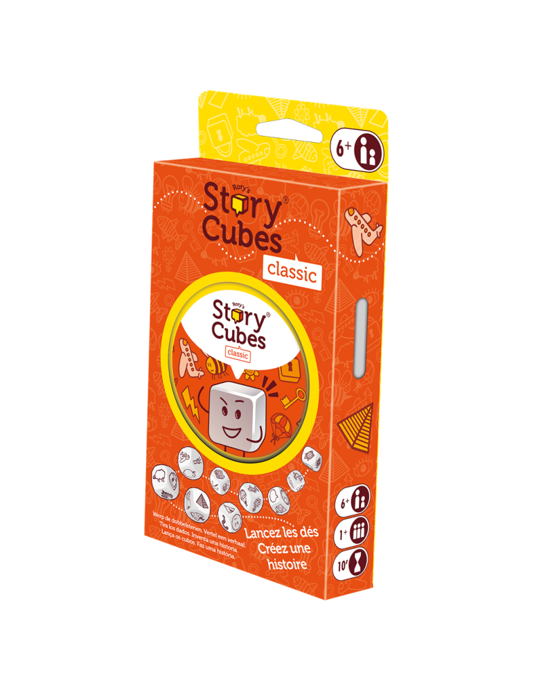 Asmodee ASMRSC301ML1 Juego Story Cubes: Original. +1 jug. +6 años