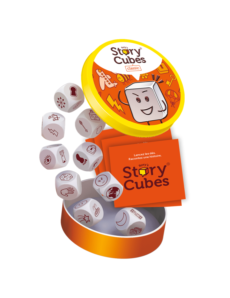 Asmodee ASMRSC301ML1 Juego Story Cubes: Original. +1 jug. +6 años