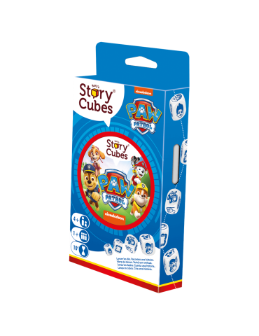 Asmodee ASMRSC310ML1 Juego Story Cubes: Patrulla Canina. +1 jug. +4 años