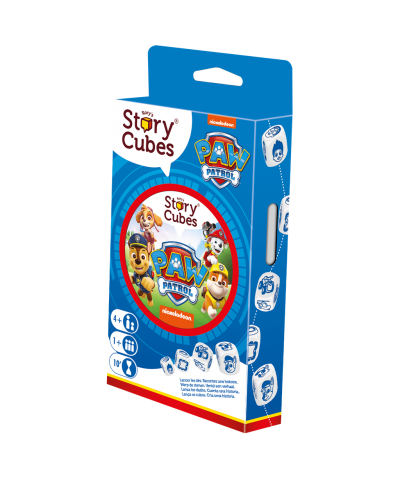 Asmodee ASMRSC310ML1 Juego Story Cubes: Patrulla Canina. +1 jug. +4 años