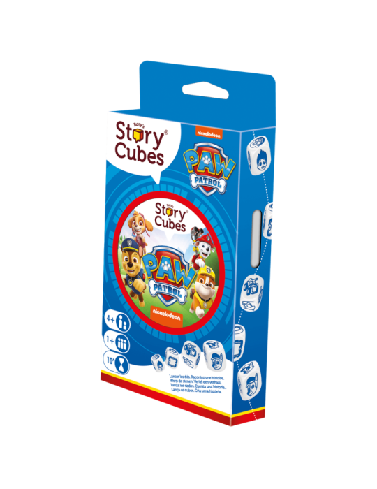 Asmodee ASMRSC310ML1 Juego Story Cubes: Patrulla Canina. +1 jug. +4 años