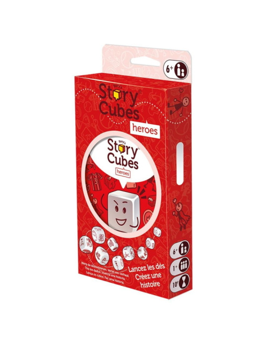 ASMRSC306ML1 Juego Story Cubes: Héroes. +1 jug. +6 años