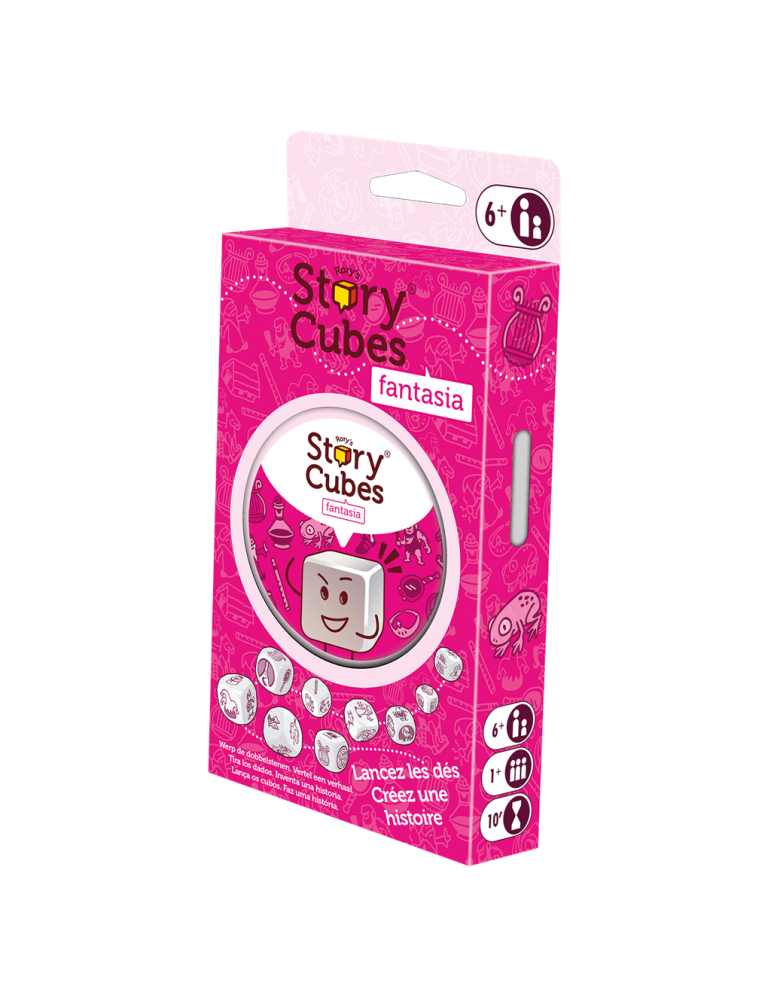 ASMRSC304ML1 Juego Story Cubes: Fantasía. +1 jug. +6 años