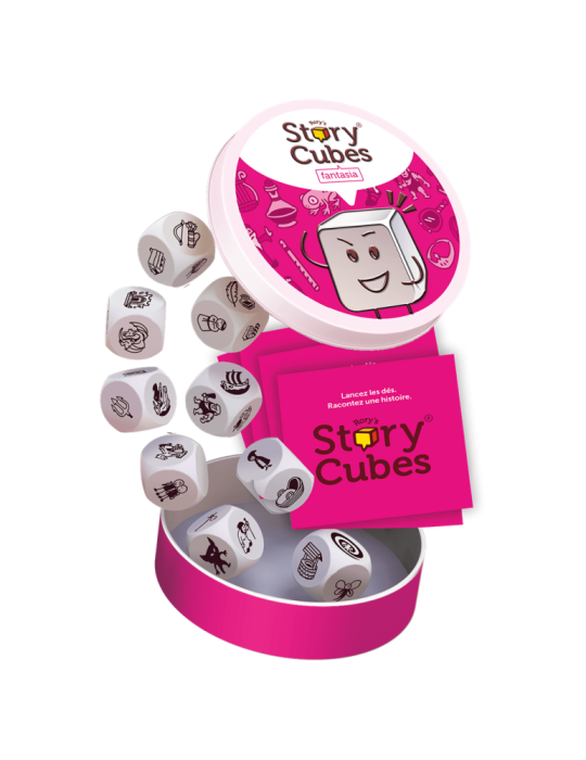 ASMRSC304ML1 Juego Story Cubes: Fantasía. +1 jug. +6 años