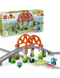 Lego 10426 Duplo. Set de Expansión: Puente y Vías Ferroviarias. 42 piezas