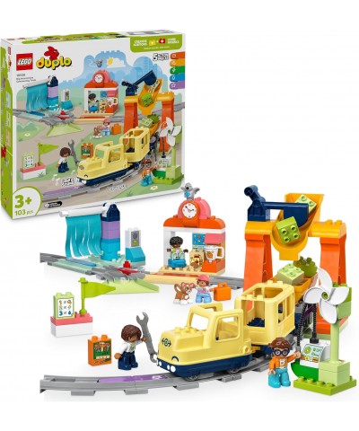 Lego 10428 Duplo. Gran Tren Comunitario Interactivo. 103 piezas