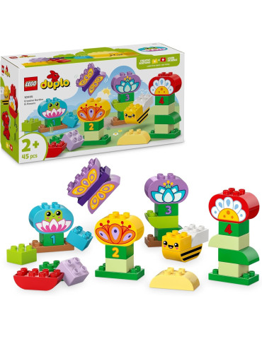 Lego 10444 Duplo. Jardín y Flores Creativas. 45 piezas