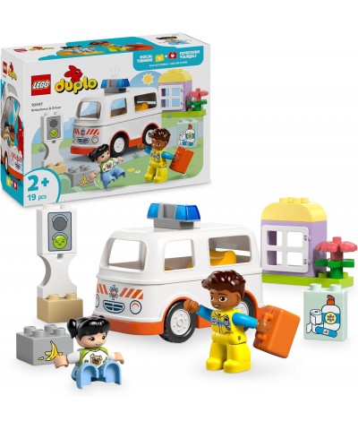 Lego 10447 Duplo. Ambulancia y conductor. 19 piezas