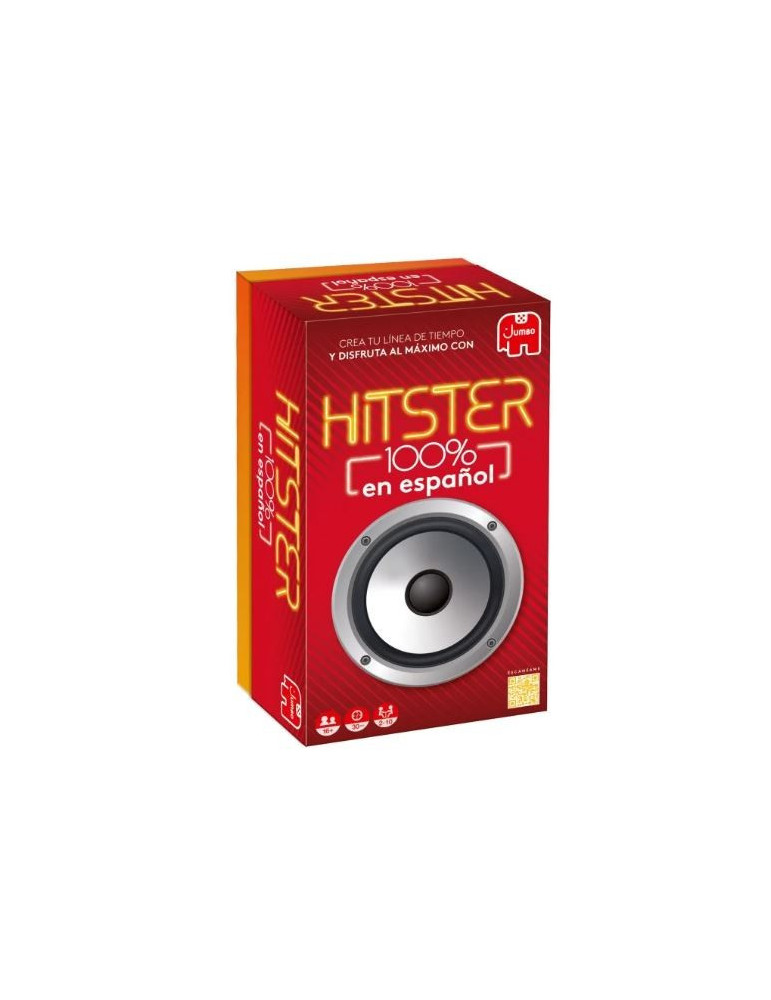 Diset 1110100474. Juego Hitster 10% Hits en Español. +16 De 2 a 10jg