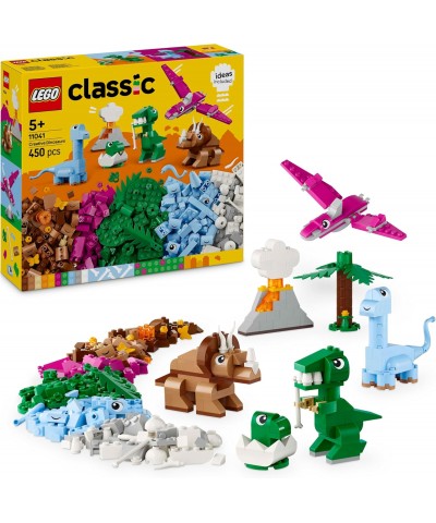 Lego 11041 Classic. Dinosaurios Creativos. 450 piezas