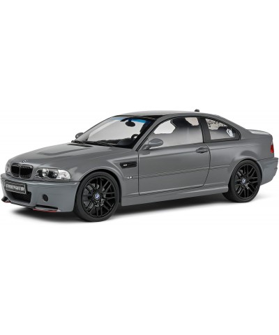 Solido 1806508. Coche BMW E46 M3 Coupe 2000 Gris. Escala 1/18