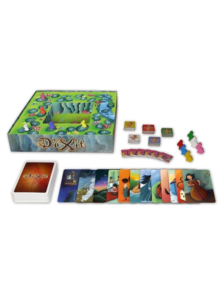 DIX01 Asmodee. Juego de Mesa Dixit Classic