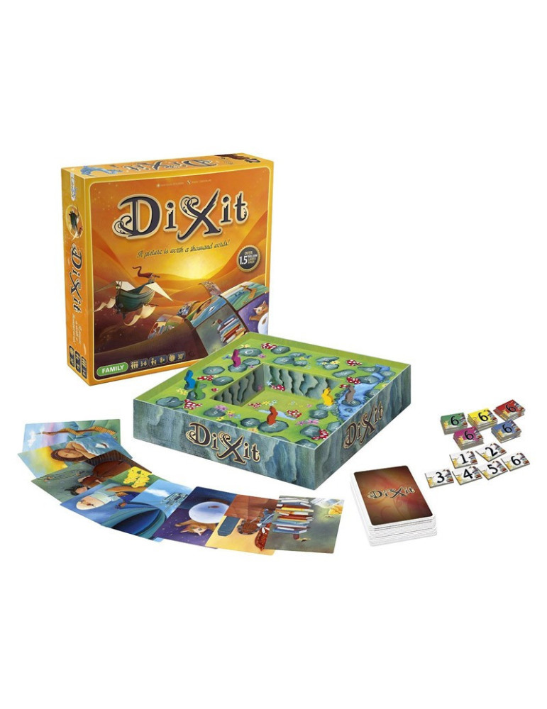 DIX01 Asmodee. Juego de Mesa Dixit Classic
