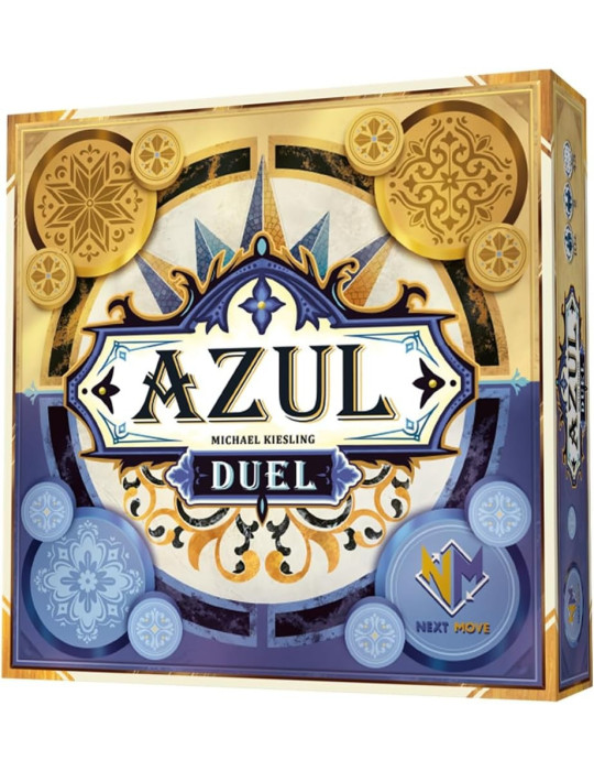 Asmodee NMG60160ES Juego de mesa Azul Duel. 2jug. +10 años