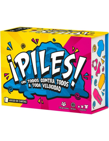 The Lost Boy Entertainment LBEPIL0101ES Juego de cartas ¡Piles!. 2-8jug. +8 años