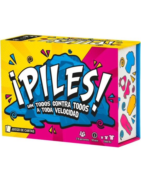 The Lost Boy Entertainment LBEPIL0101ES Juego de cartas ¡Piles!. 2-8jug. +8 años