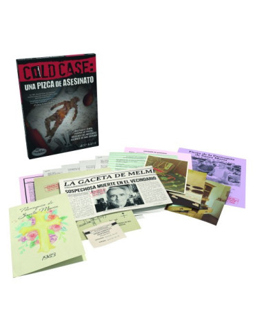 Ravensburger 76469. Juego de Mesa Cold Case. Una pizca de asesinato. +14 años 2