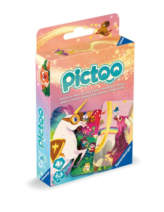 Ravensburger 23480. Juego de cartas Pictoo. Fantasy. 2-6jg +4 años