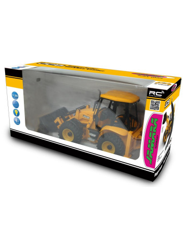 Jamara 405058. Excavadora JCB de Escala 1:20. Emisora de 2,4GHz 2