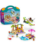 Lego 42672 Friends. Playa Creativa y Maleta de Viaje. Más de 5 años. 188 piezas