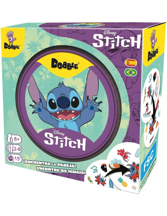 Zygomatic DOBLS07ES Juego Dobble Stitch. 2-8jug. +6 años