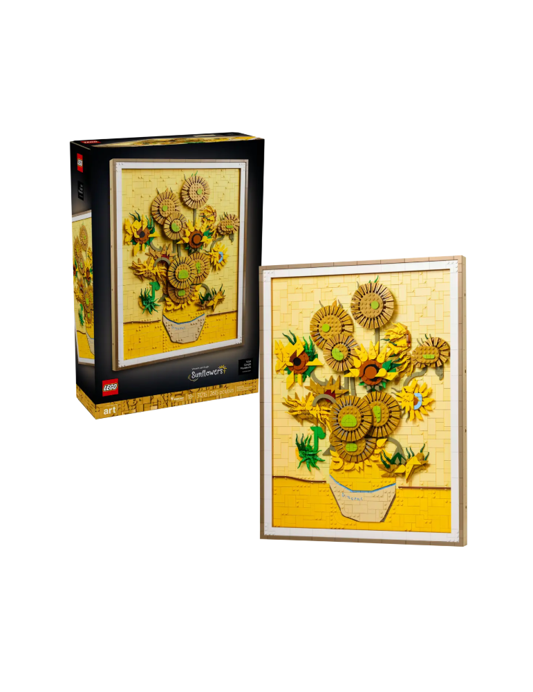 Lego 31215. Los Girasoles. Vicent Van Gogh. 2615 piezas