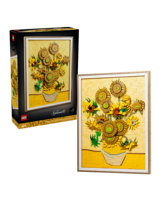 Lego 31215. Los Girasoles. Vicent Van Gogh. 2615 piezas