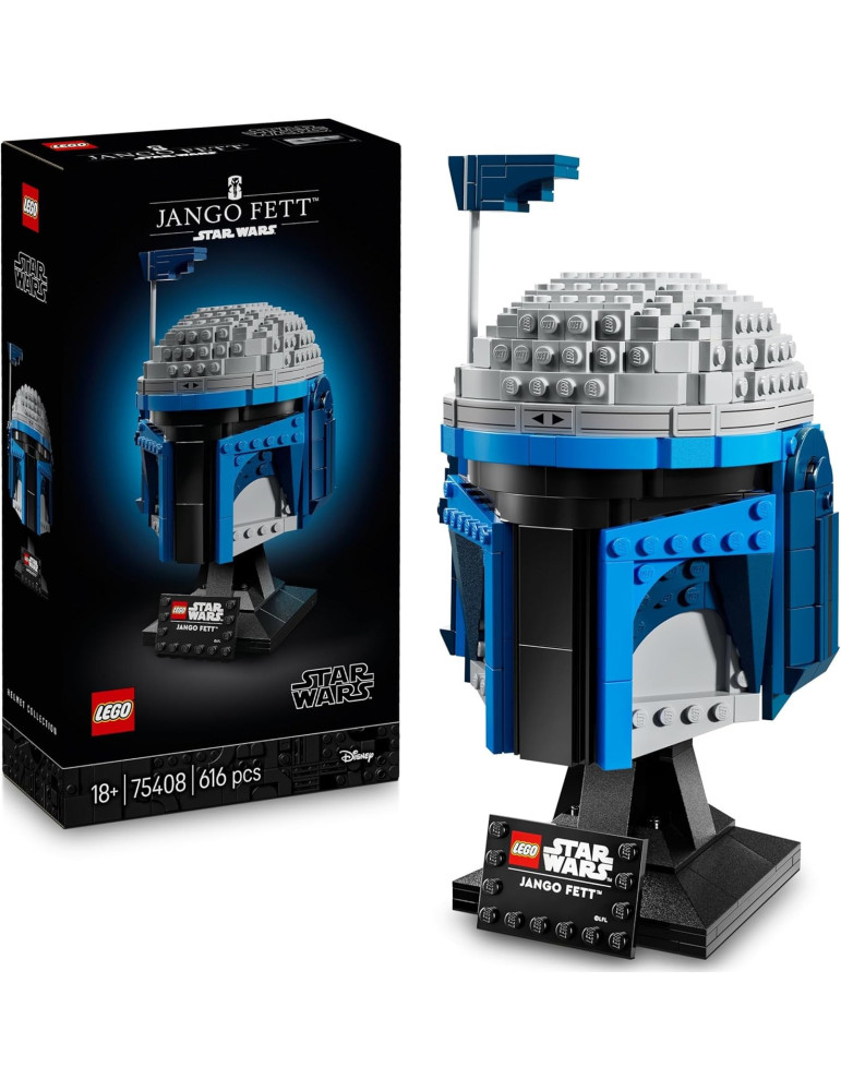 Lego 75408 Star Wars. Casco de Jango Fett. +18 años. 616 Piezas